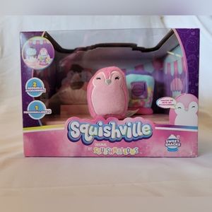Bnwt Squishville Sweet Snacks Kavya Penguin Box Set Squishmallow Kellytoy Plush